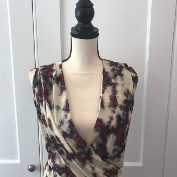 IRO Surplice Front Side-Shirred Dress - Picture 4 of 8